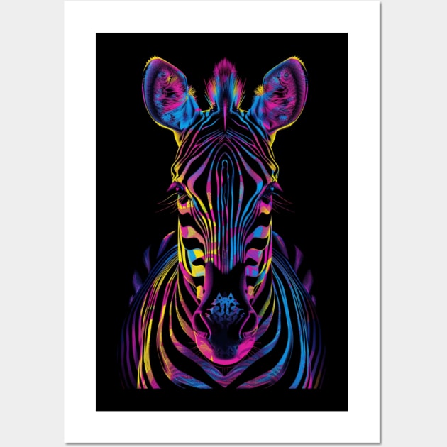 Zebra Predator Avoidance Wall Art by Maja Wronska